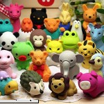 fiud Not repeating36 pcsNon-Toxic Pencil Erasers Removable Assembly Zoo Animal Erasers for Party Favors Fun Games Prizes,Kids Puzzle Toys.  B07PFQRVK8